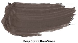 Deep Brown BrowSense Long Lasting Brow Building Cream