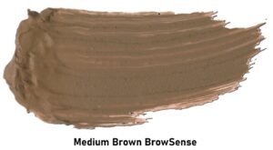 Medium Brown BrowSense Long Lasting Brow Building Cream