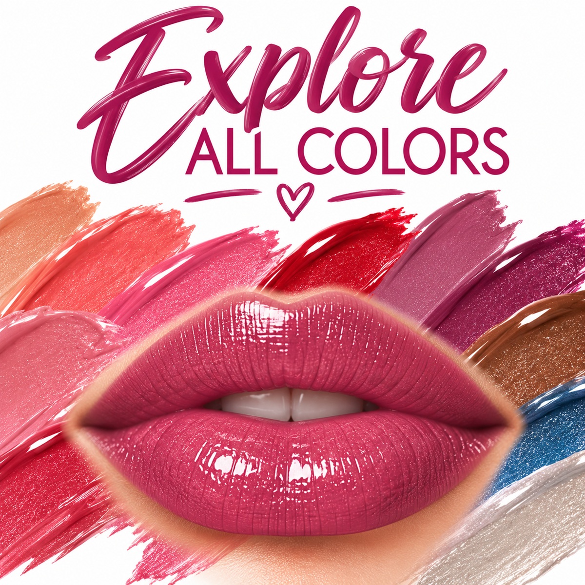 Explore all LipSense lip color families and shades