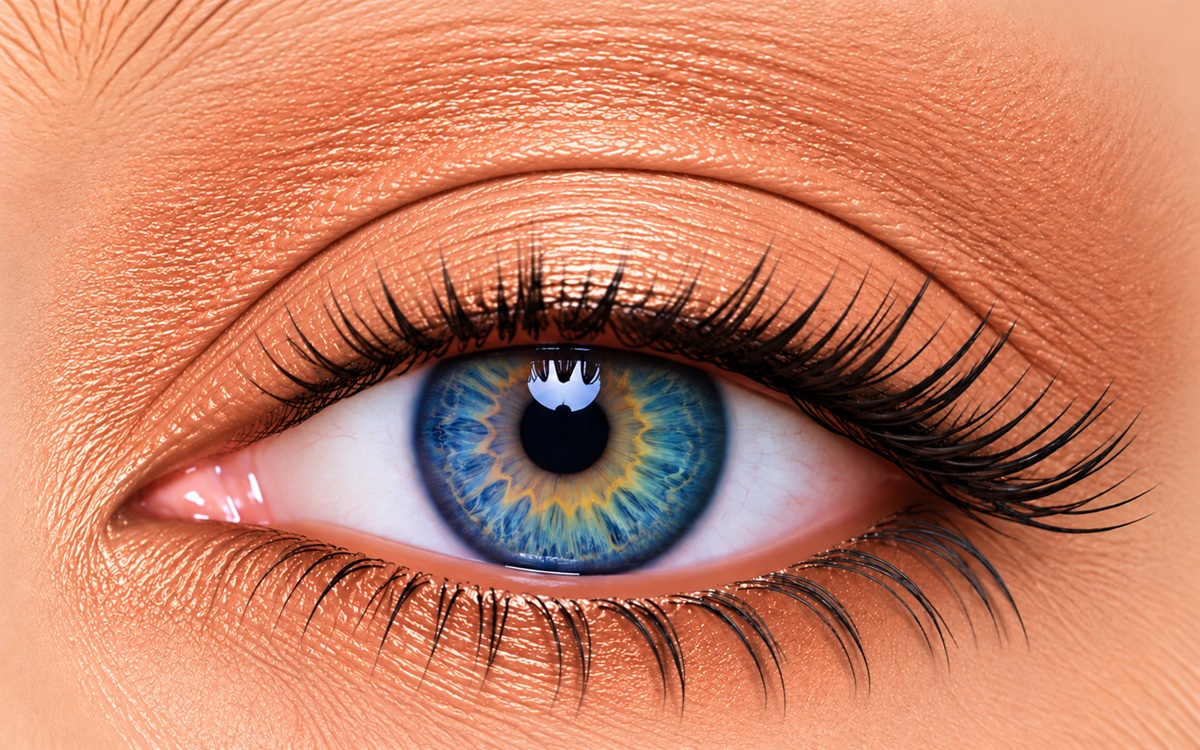 Peaches ShadowSense earthy nude peach eye color