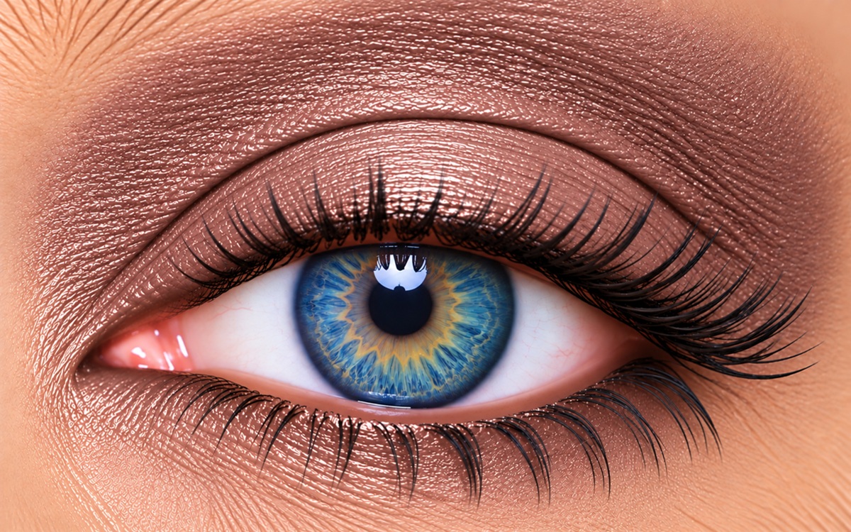 Pink Posey ShadowSense rosy pink beige eye color