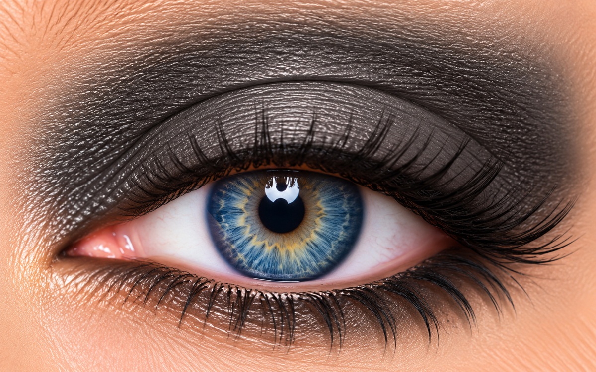 Ebony Essence ShadowSense charcoal black matte eye color