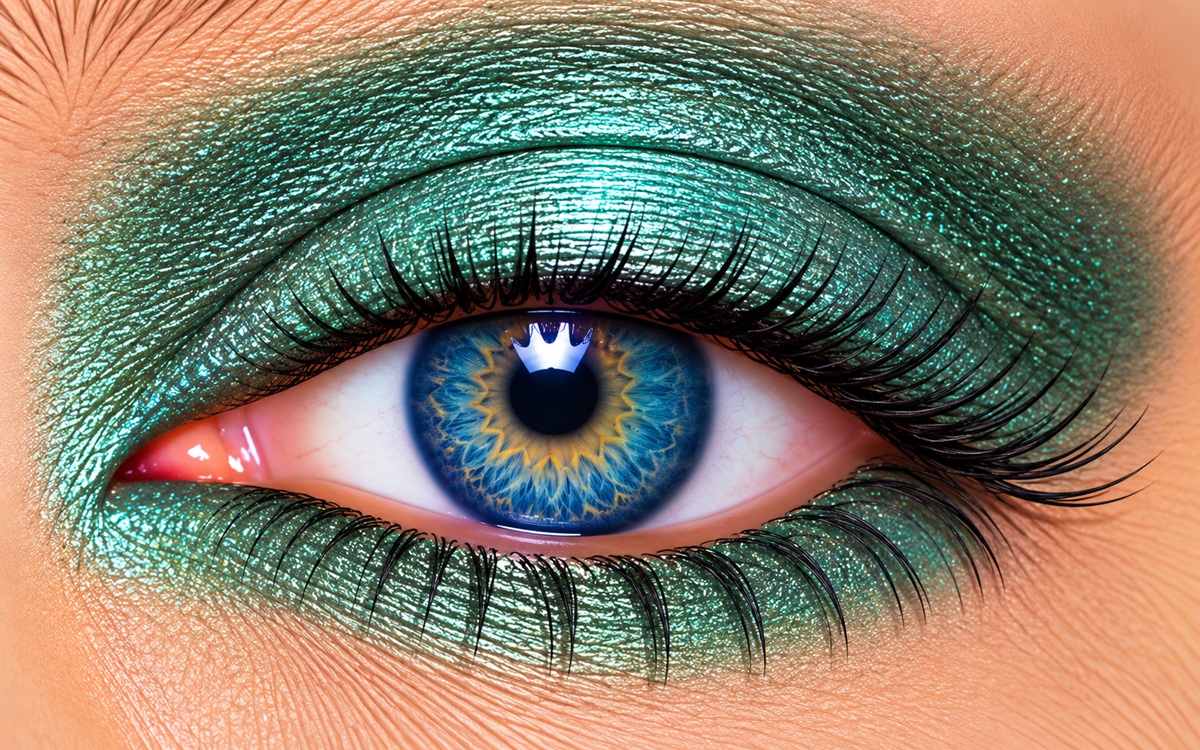 Emerald Shimmer ShadowSense metallic green eye color