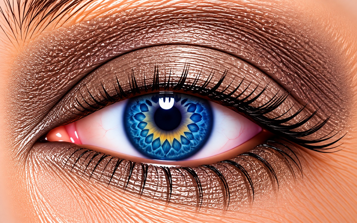 Iced Coffee Shimmer ShadowSense metallic mauve brown eye color