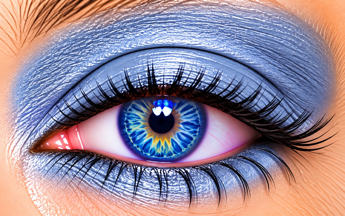 Lagoon ShadowSense dusty periwinkle sky blue eye color