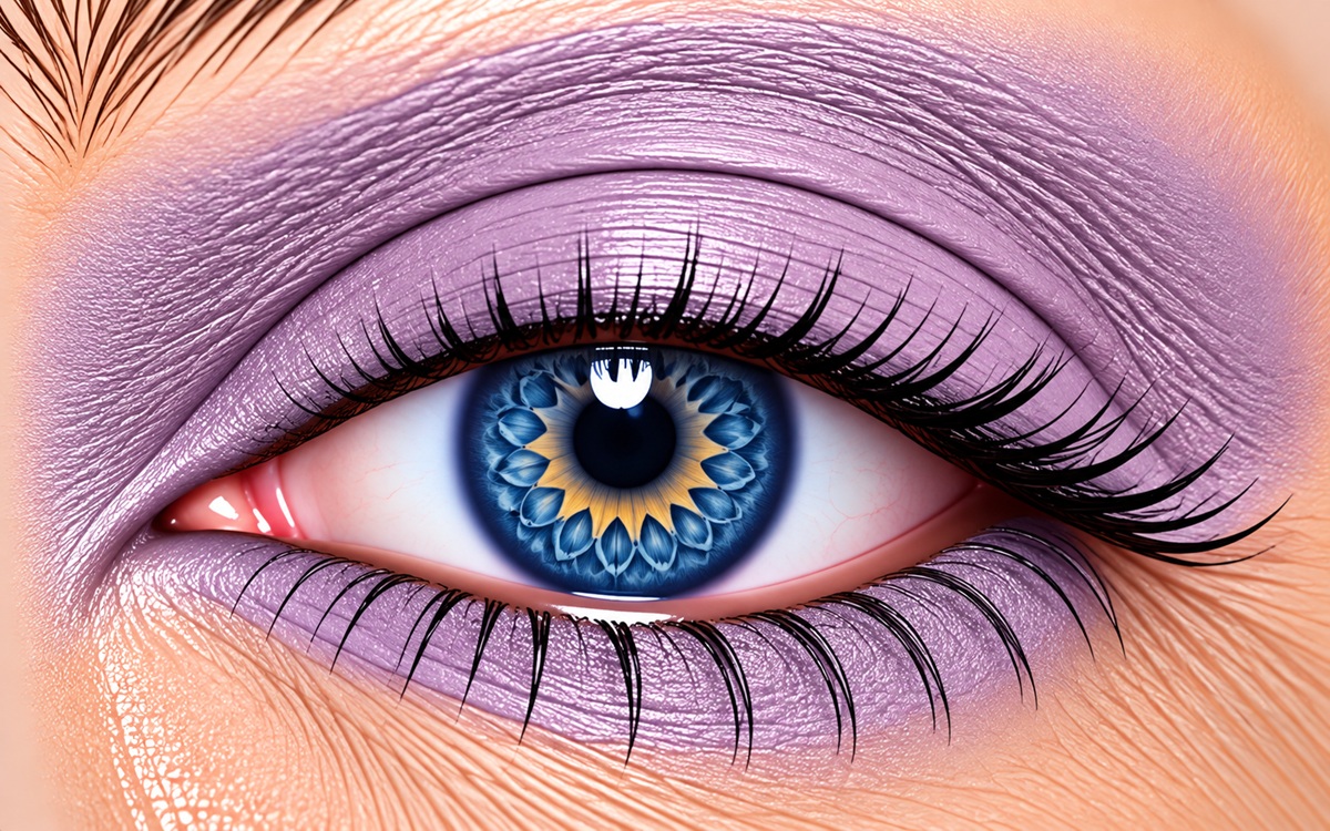 Lilac ShadowSense pink lavender matte eye color