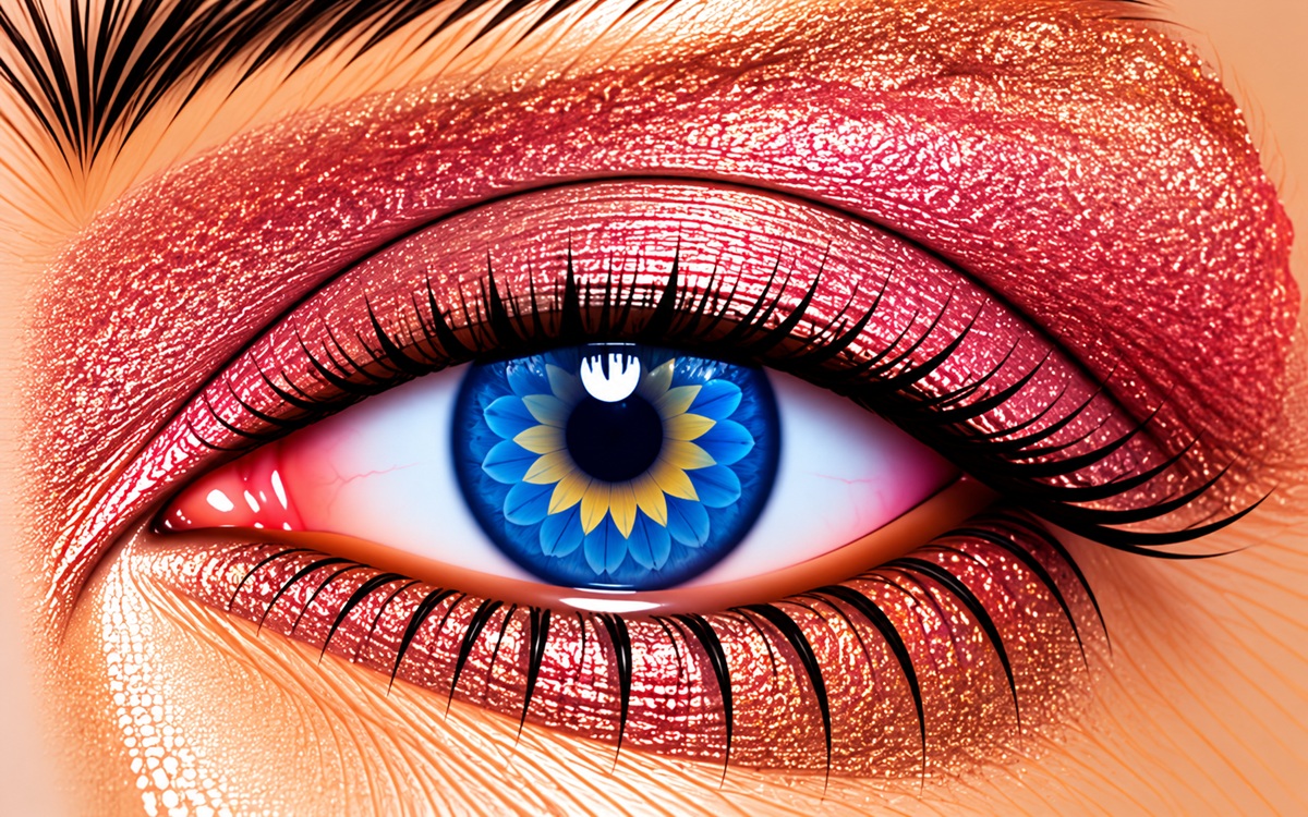 Phoenix Shimmer ShadowSense pink red copper bronze duochrome eye color