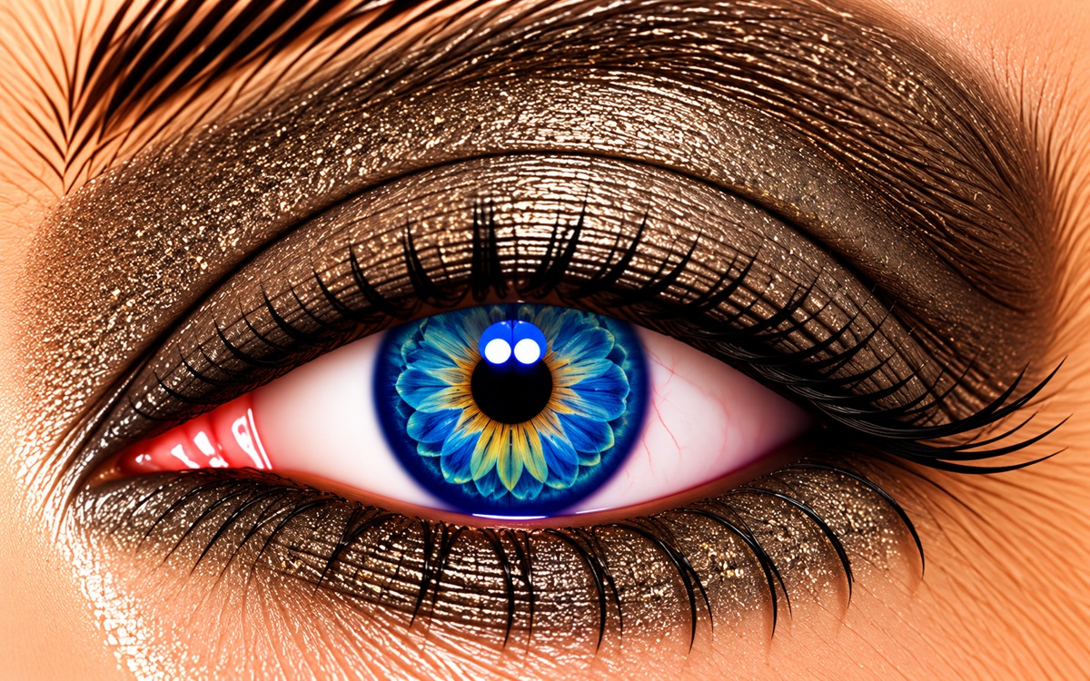 Space Shimmer ShadowSense deep bronze brown shimmer eye color