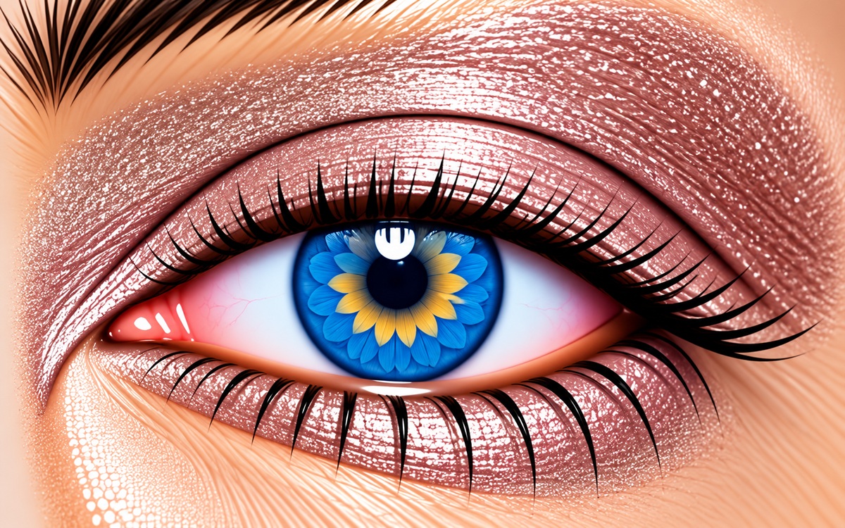 Wildflower Shimmer ShadowSense nude pink shimmer eye color